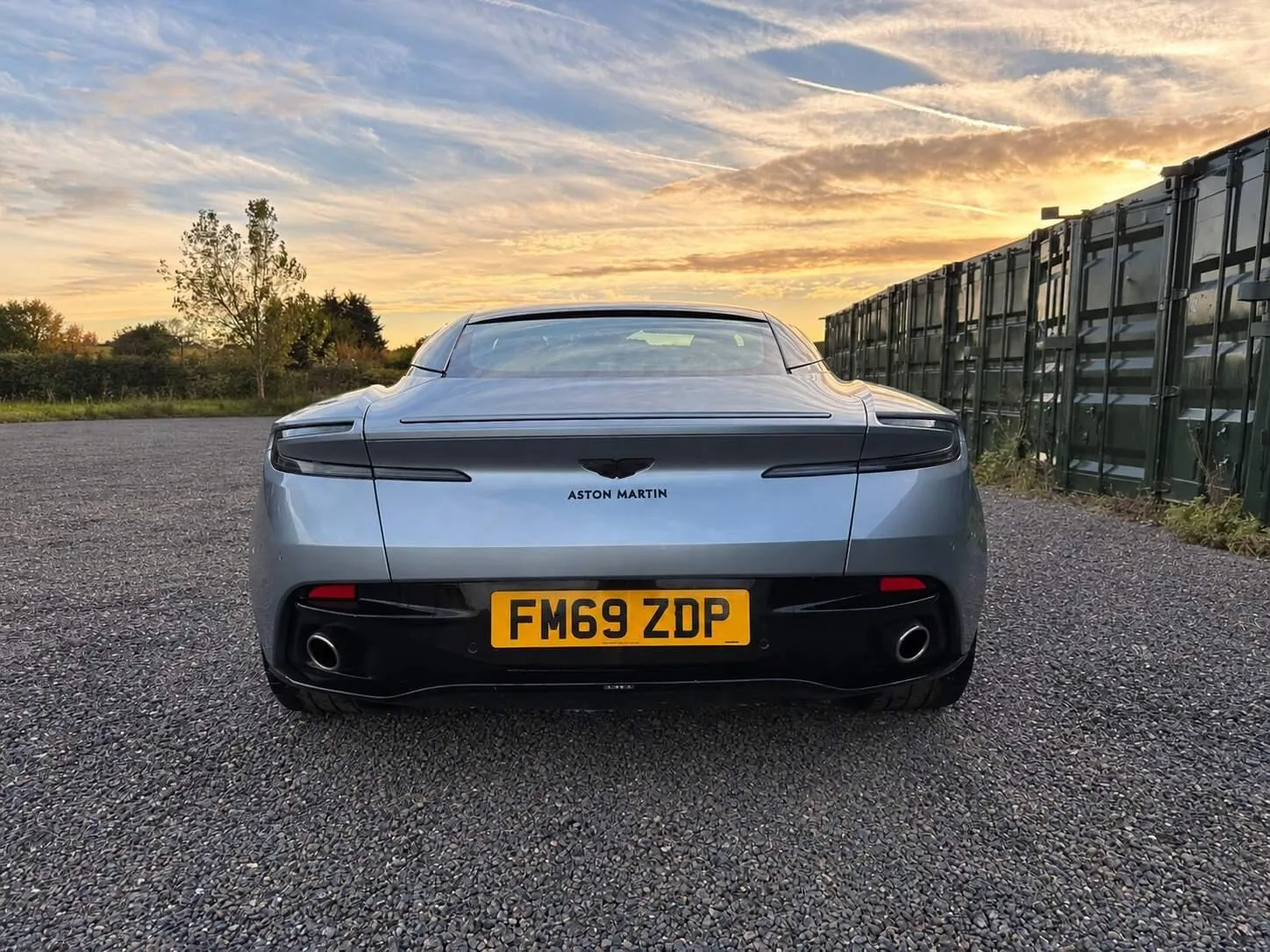 2019 Aston Martin DB11 V8 Skyfall Silver photo 5