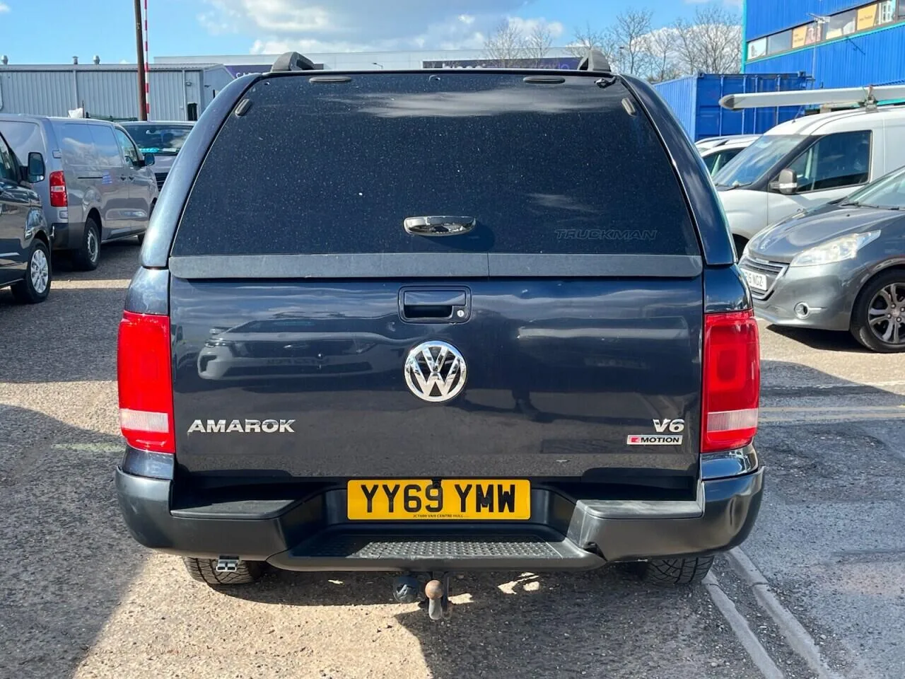 2019 Volkswagen Amarok 3.0 V6 Trendline Auto Blue photo 2