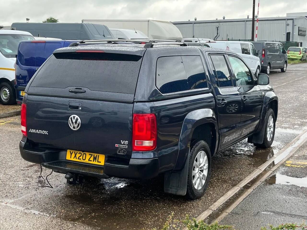 2020 Volkswagen Amarok 3.0 V6 Trendline Auto Blue photo 2
