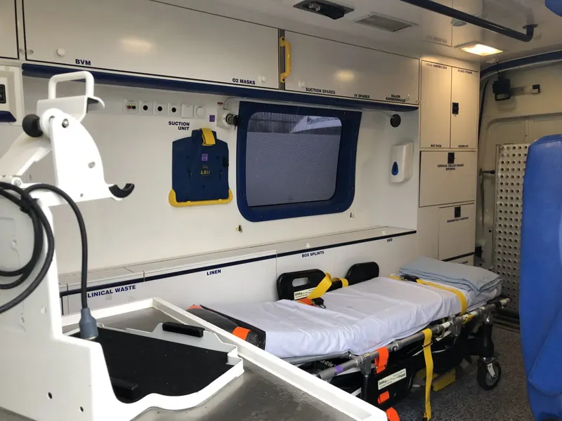 Ambulance and emergency vehicle conversion