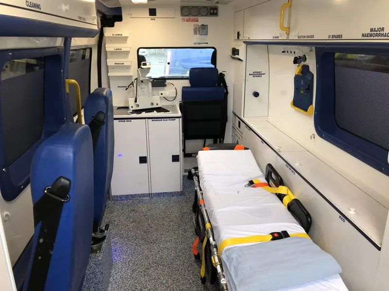Ambulance and emergency vehicle conversion