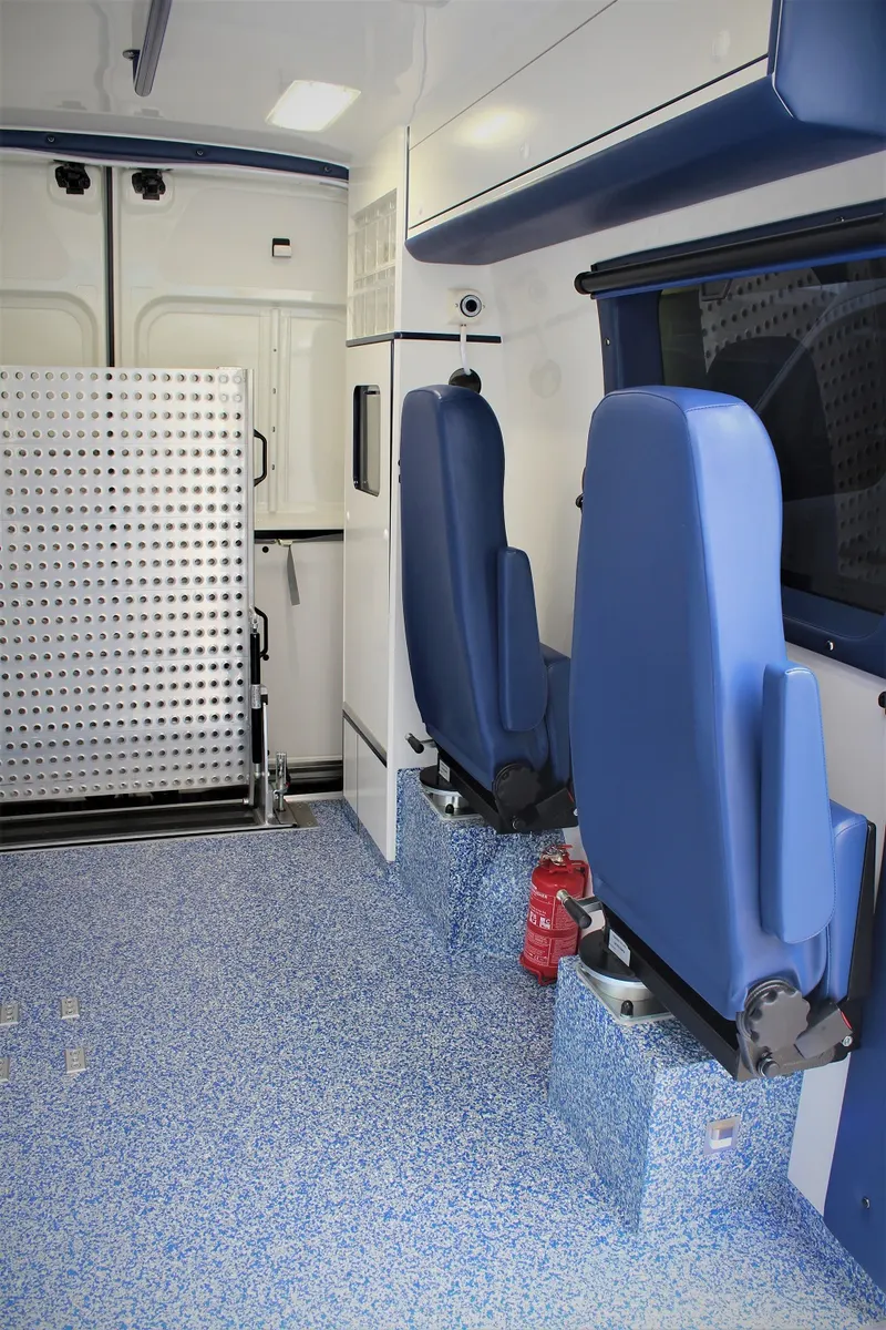 Ambulance and emergency vehicle conversion
